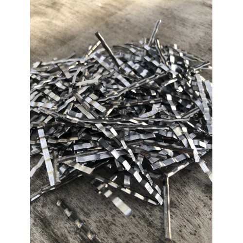 Фибра стальная волновая 0.8х50 мм ГОСТ 14613-83