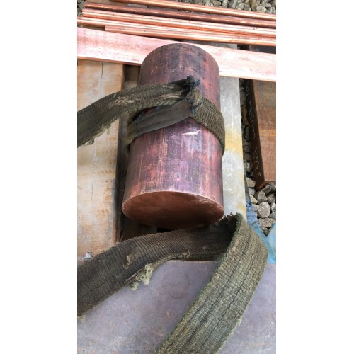 Медный круг 125мм М1 ГОСТ 1535-2006 прессованный