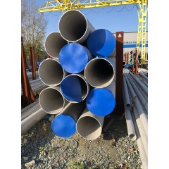 Труба гк коррозионностойкая 102х24 Aisi 304, EN 10217-7, матовая