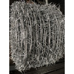 Проволока колючая Егоза 450 мм, оцинкованная СББ 450-40-3