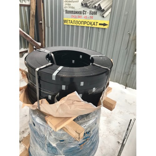 Лента стальная упаковочная 0.7х15 мм мягкая (лак+воск) ГОСТ 14918-80